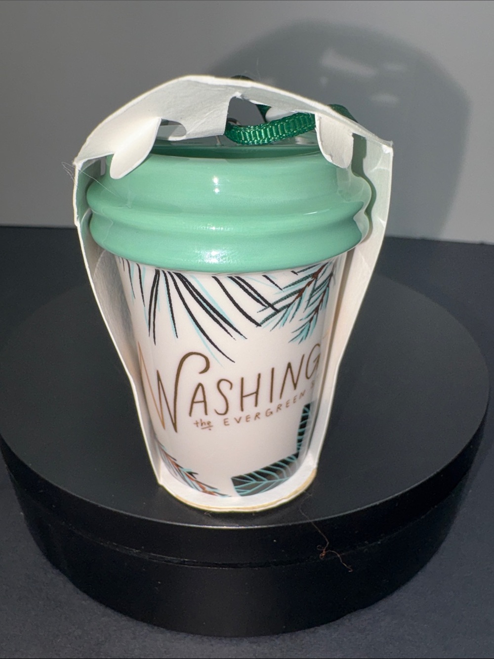 Starbucks Washington The Evergreen State Travel Cup Ornament 2017